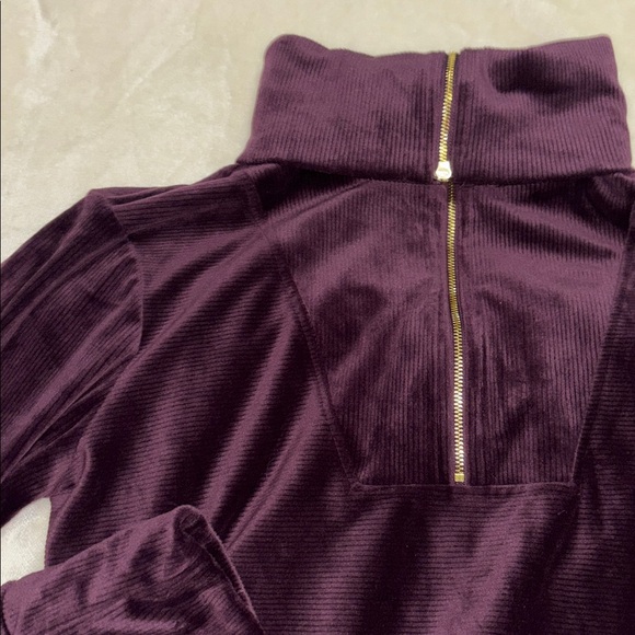 Halston Velour hoodie - Picture 3 of 6